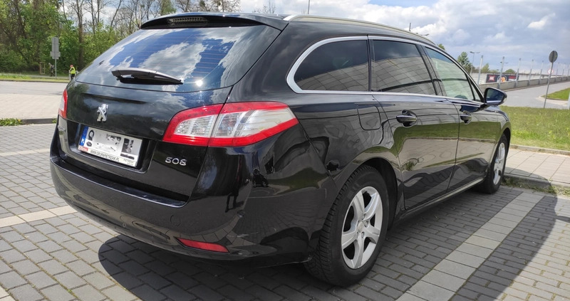 Peugeot 508 cena 54300 przebieg: 101100, rok produkcji 2017 z Katowice małe 106